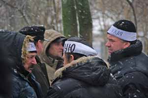 голодовка чернобыльцев в Киеве