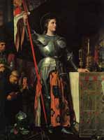  Жан  Жанна дАрк на коронации Карла VII (Огюст Доминик Энгр)