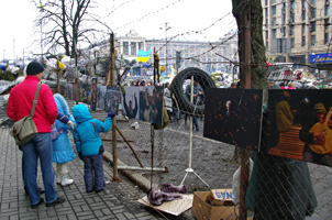 Киевский Евромайдан 16 февраля  2014 