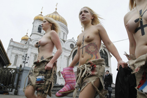 Femen в Москве